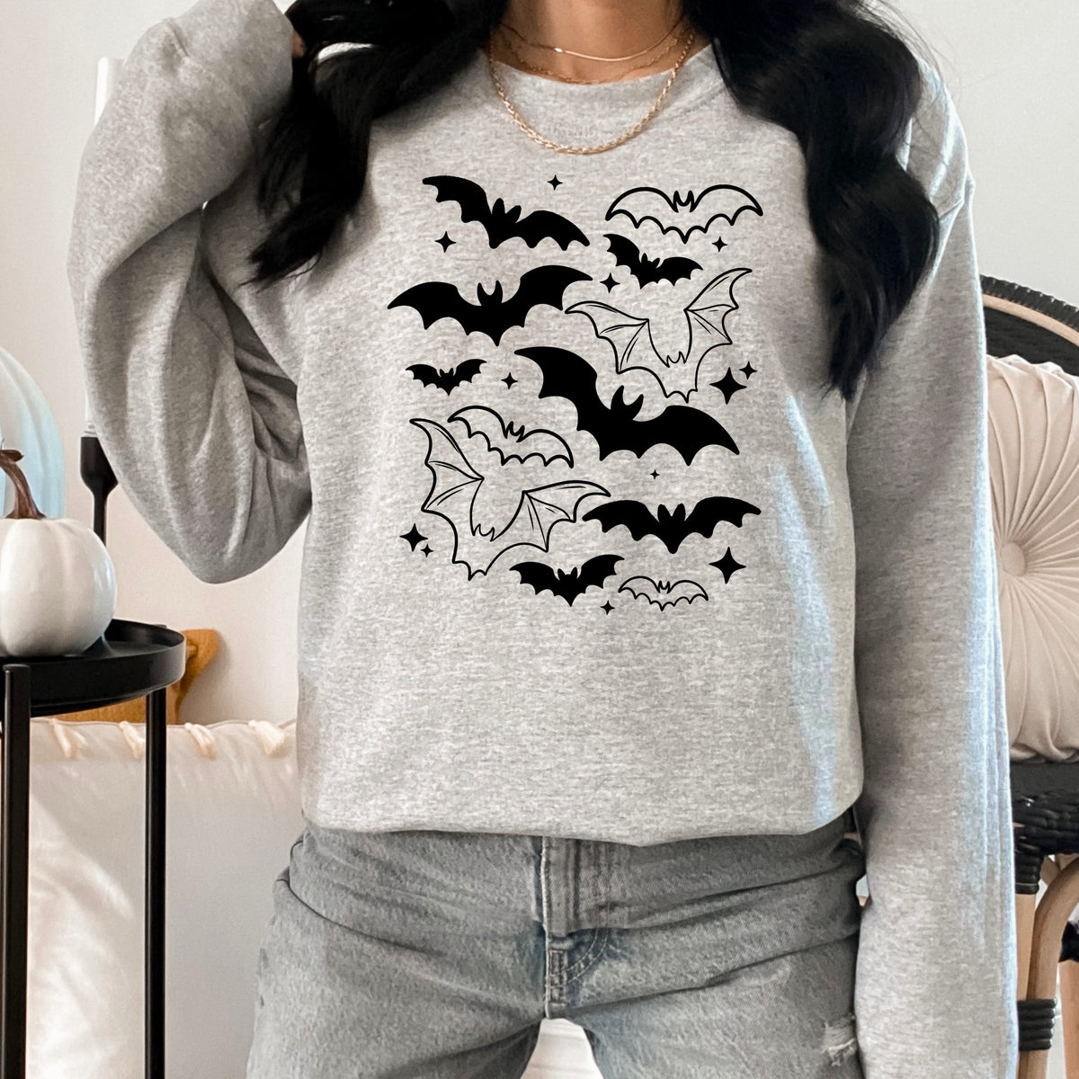 Bats Collage single color PNG