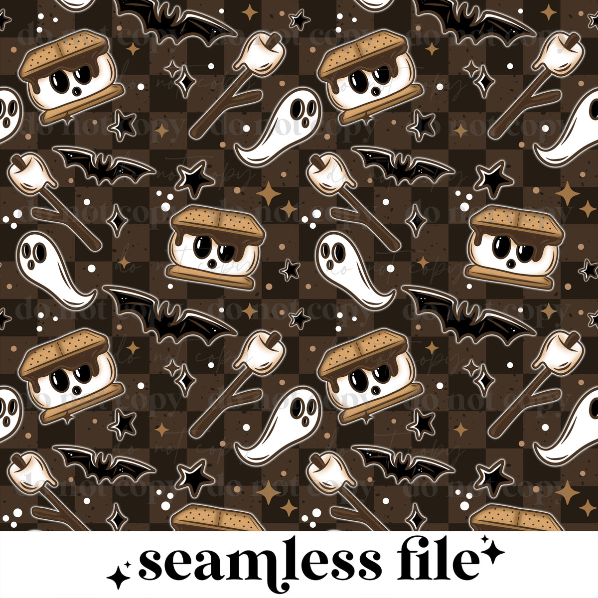 Spooky S’mores Seamless