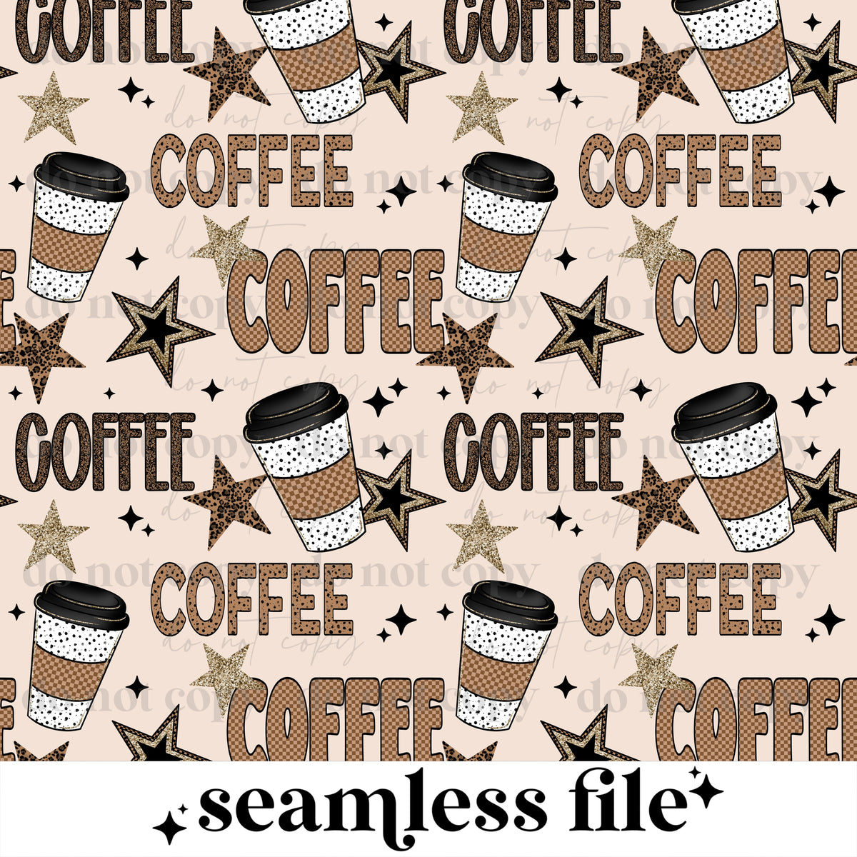 Coffee (hot and iced option) Seamless