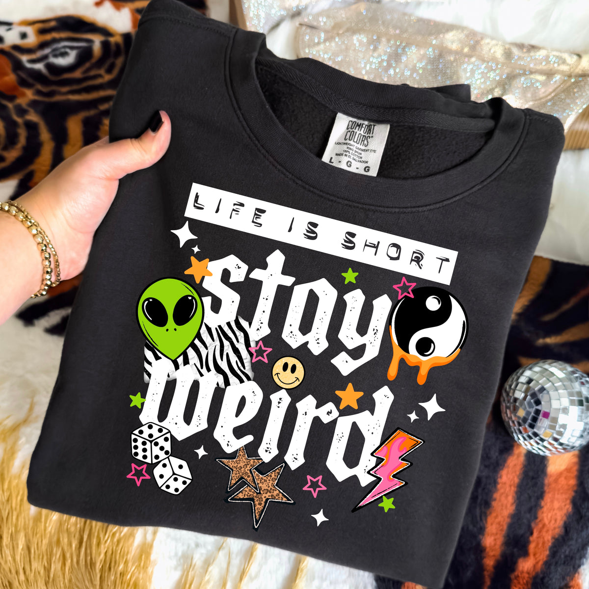 Stay Weird PNG
