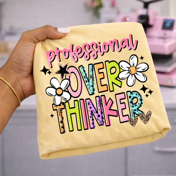 Professional Overthinker PNG