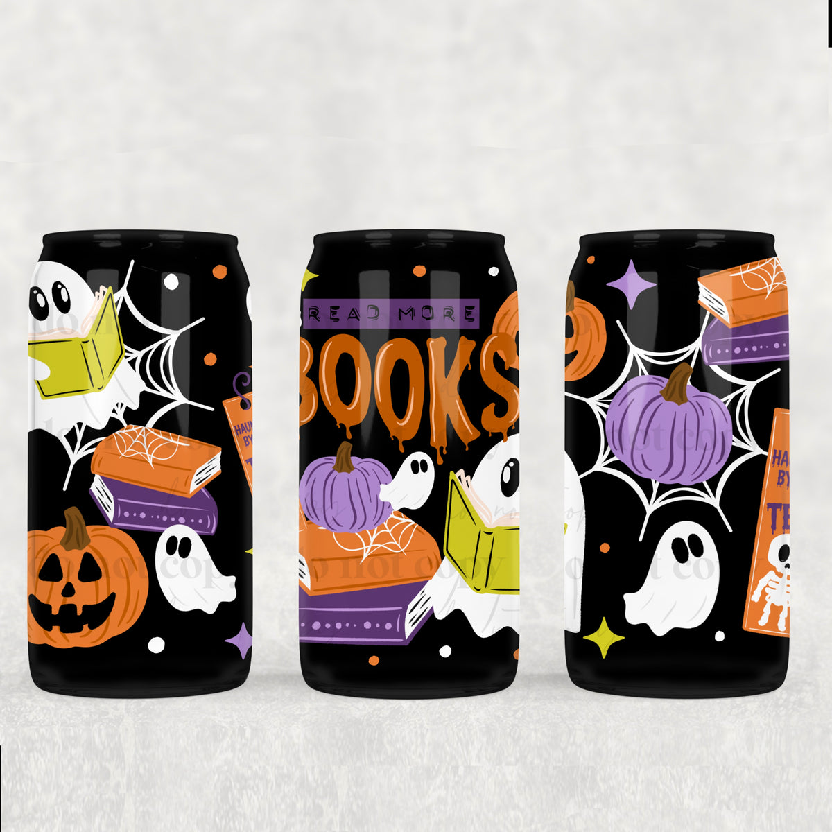 Read more books 16oz Glass Wrap