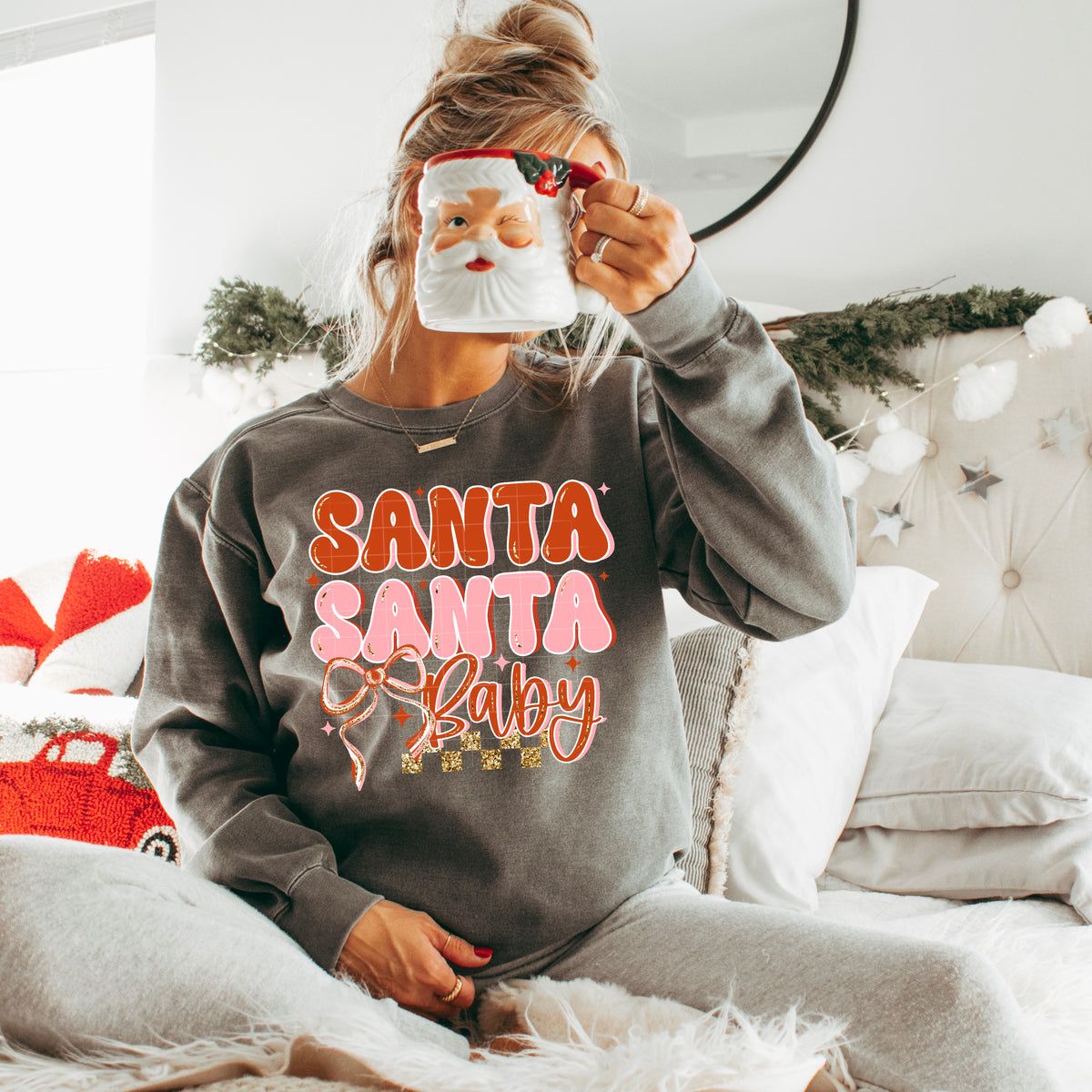Santa Santa Baby PNG