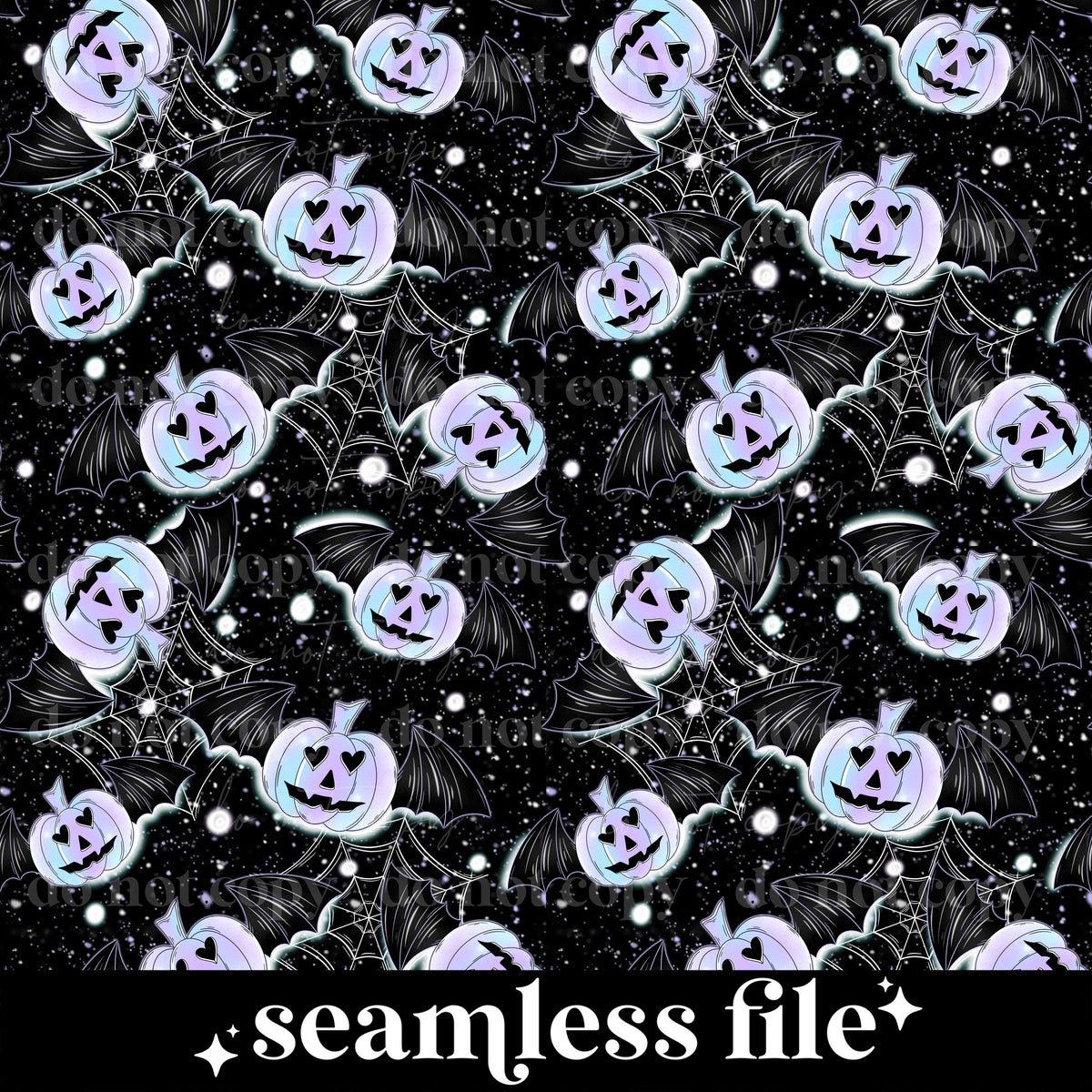 Spooky Pumpkins seamless