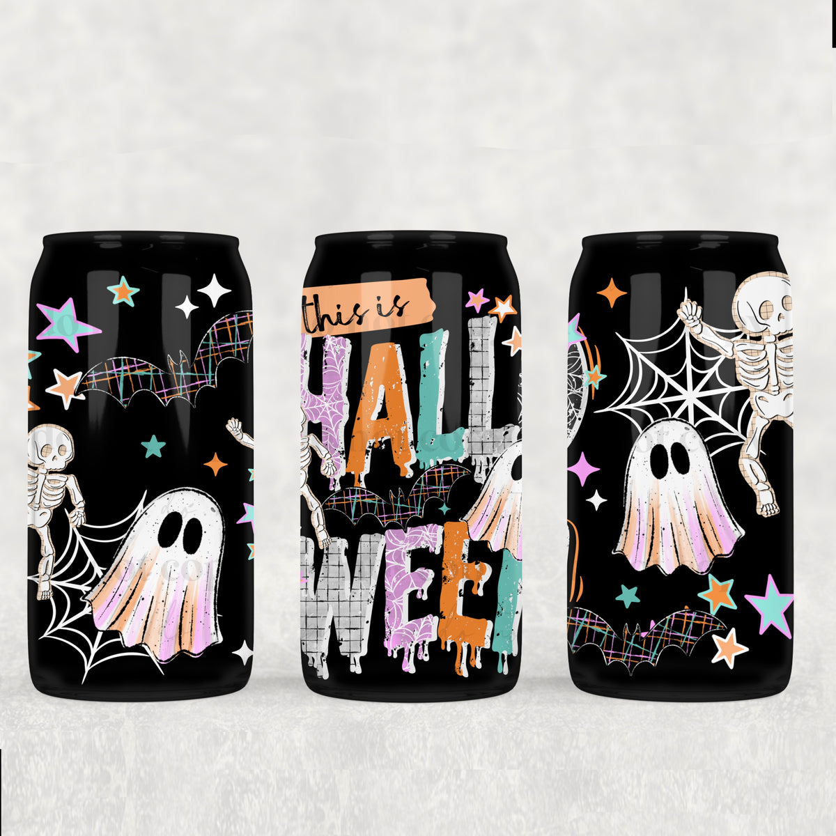 This Is Halloween 16oz Glass Wrap