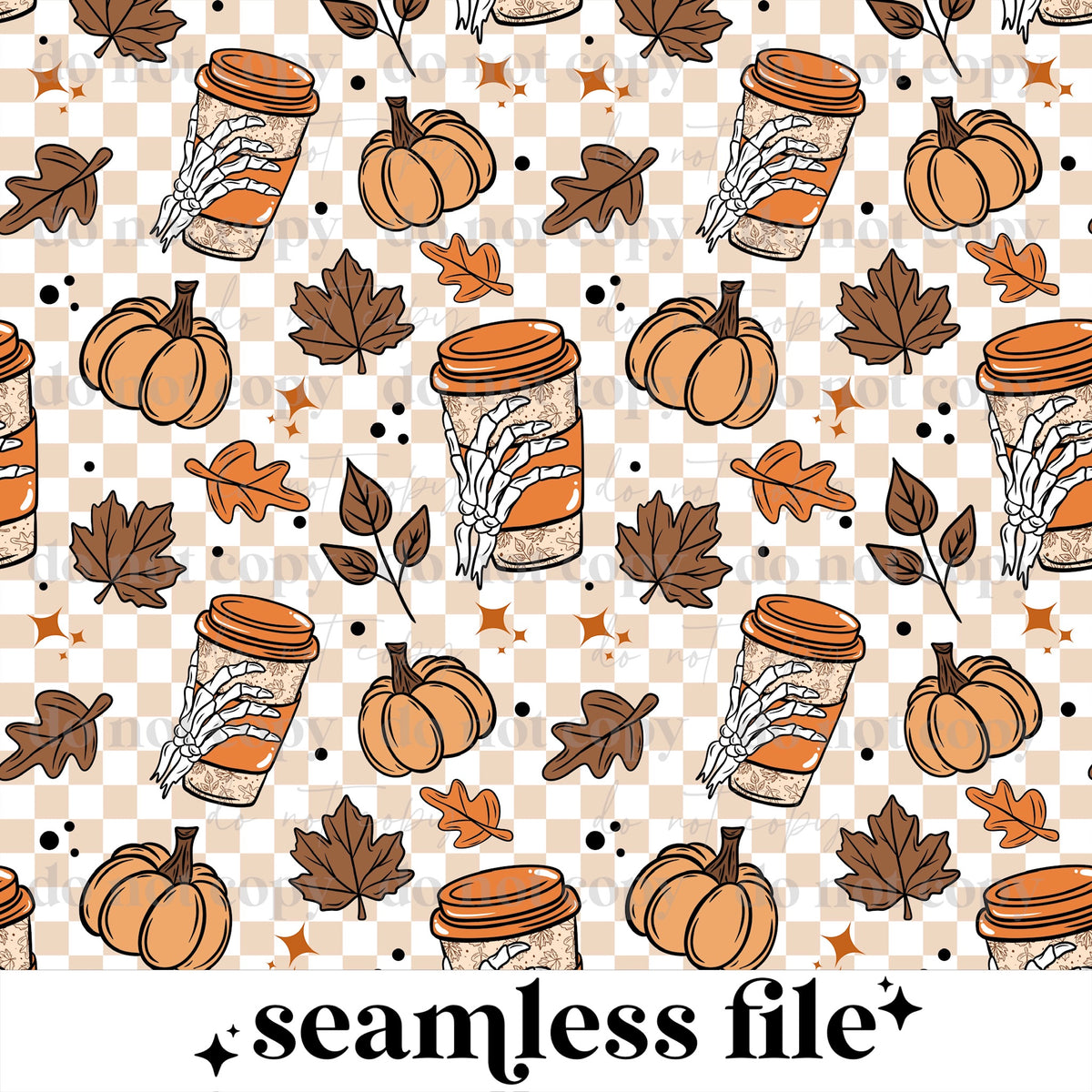 Pumpkin Spice Seamless