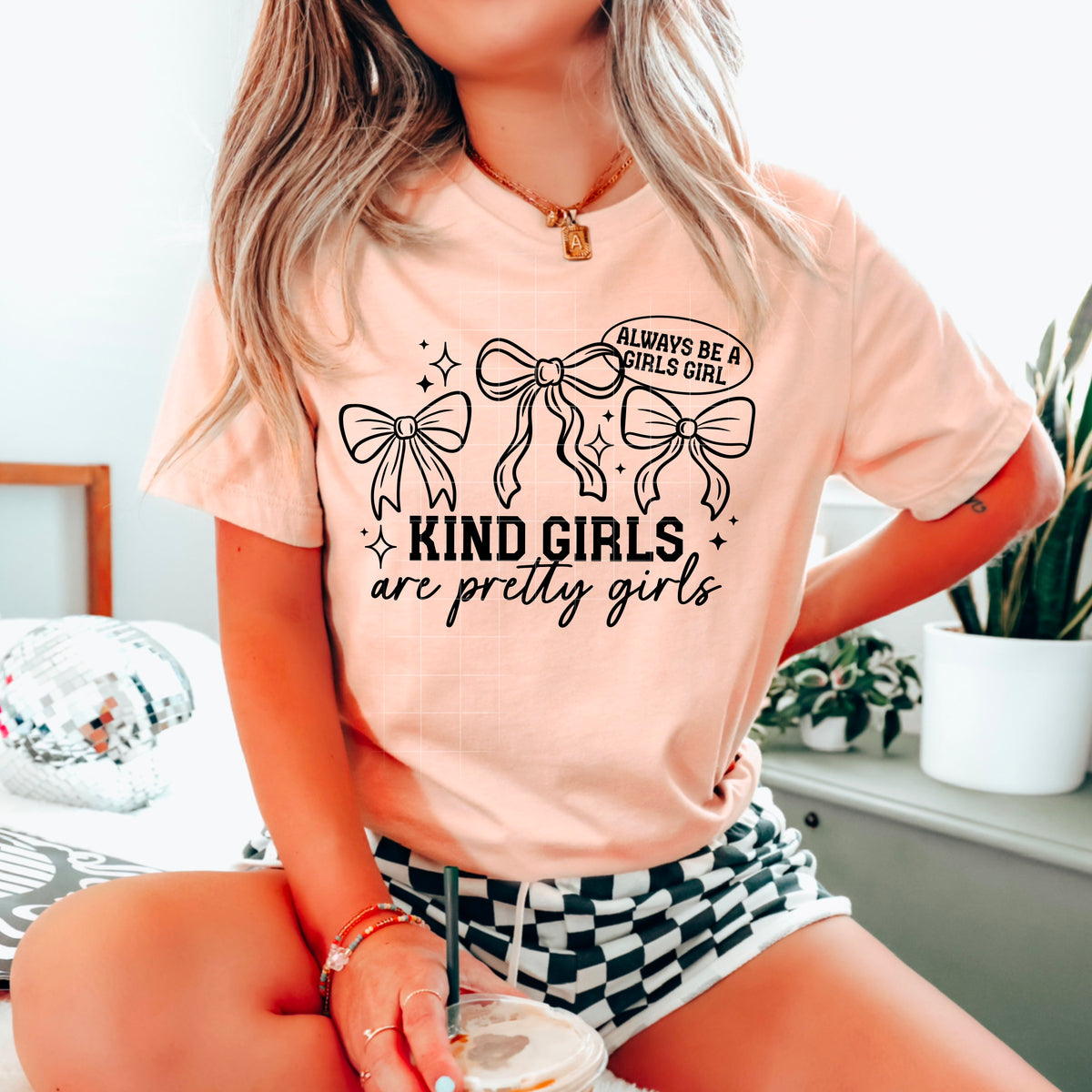 Kind Girls Pretty Girls Single Color PNG