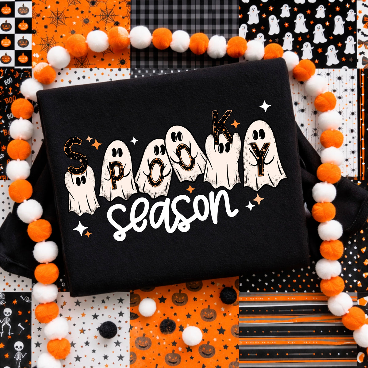 Spooky Season Ghosts PNG