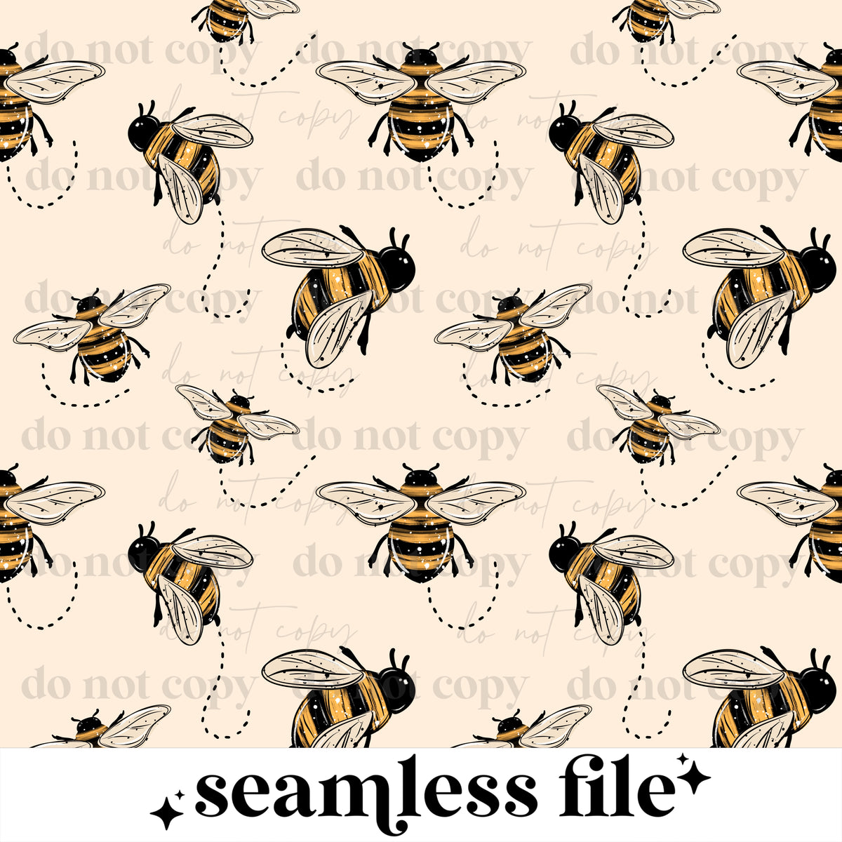 Bees Coord Seamless