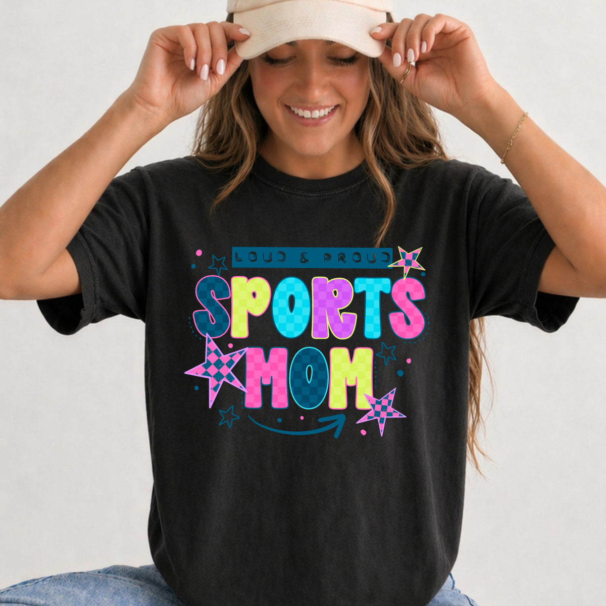 Sports Mom Colorful PNG