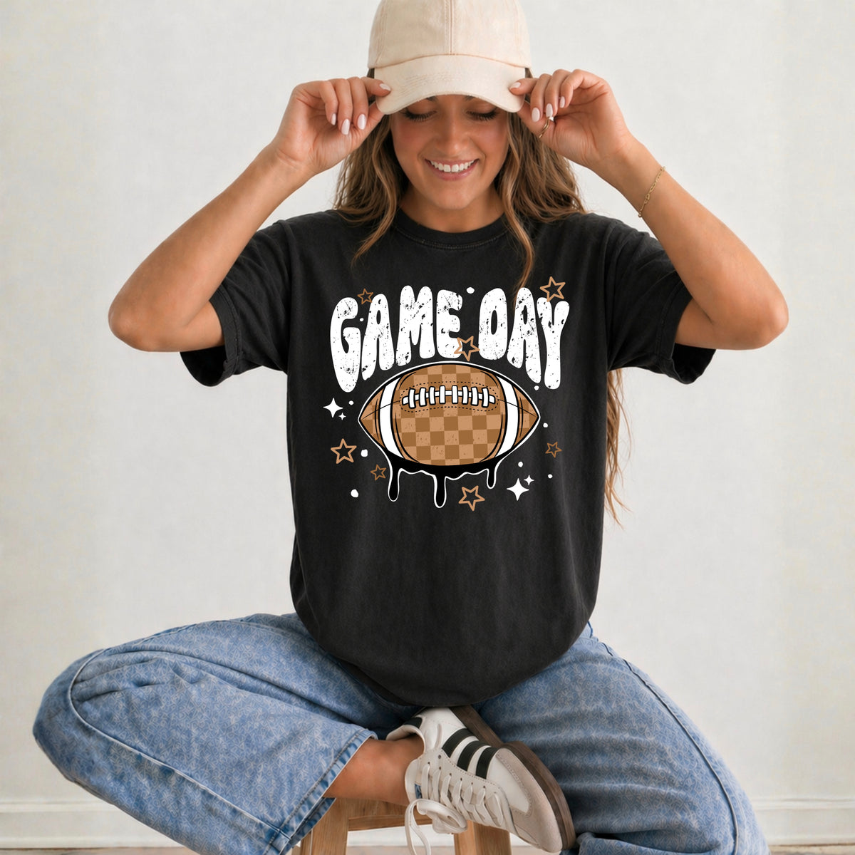Game Day Drip Football PNG