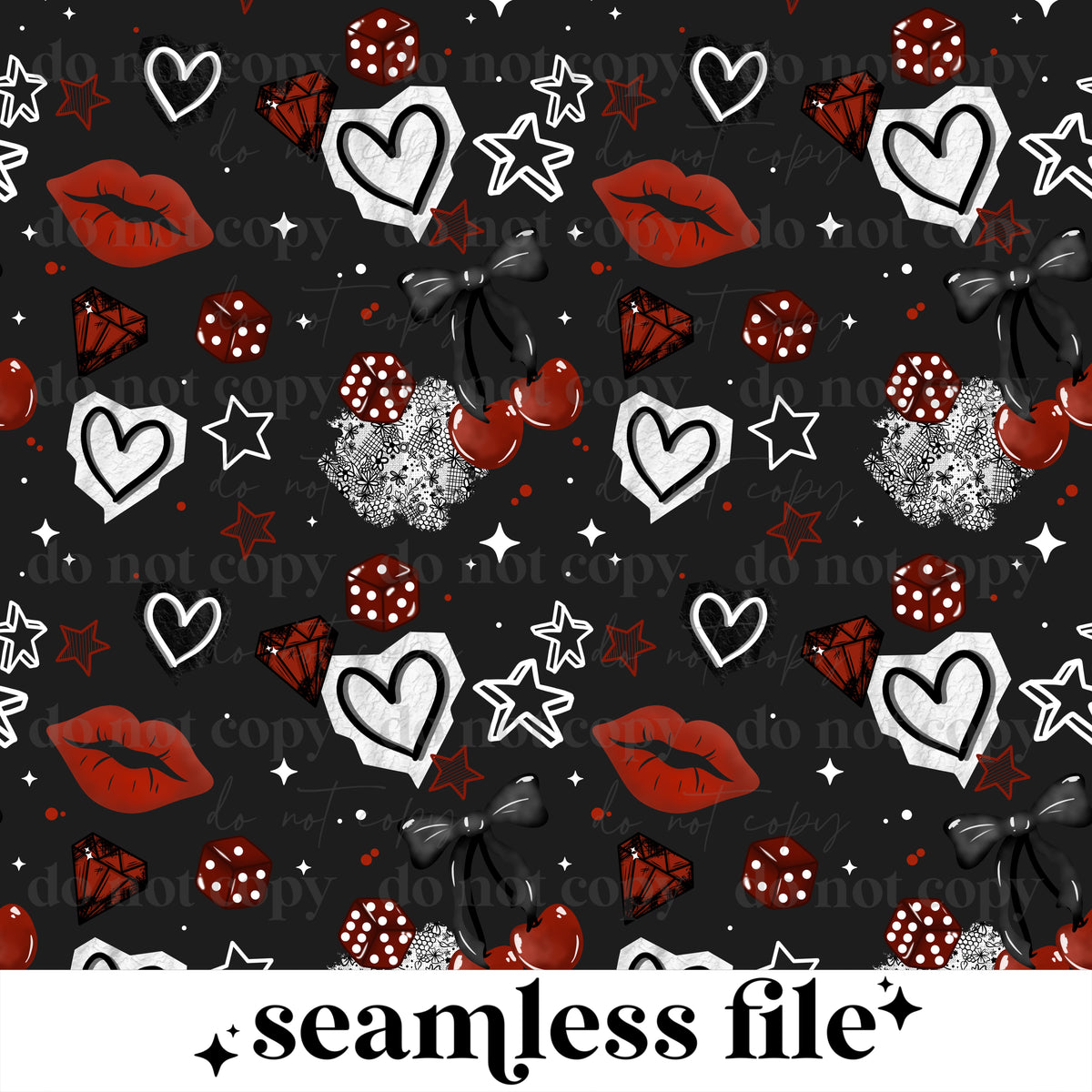 Cherry Lips Seamless