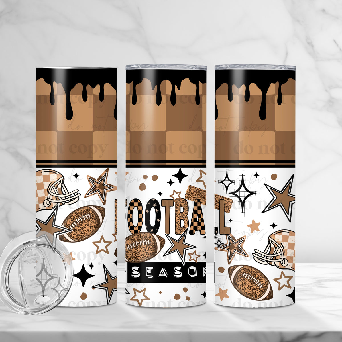 Football Season Tumbler Wrap