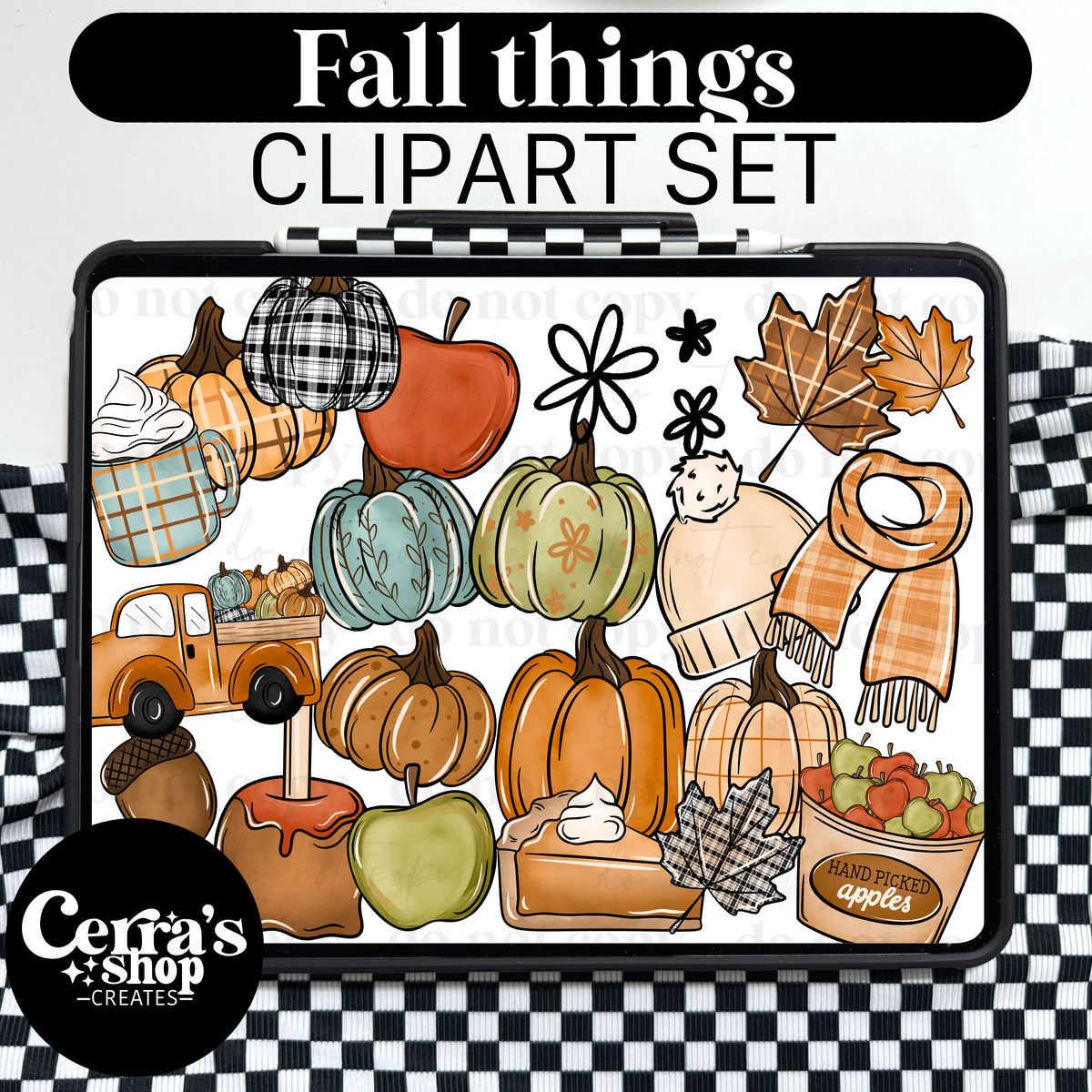 Fall Things Clipart Set
