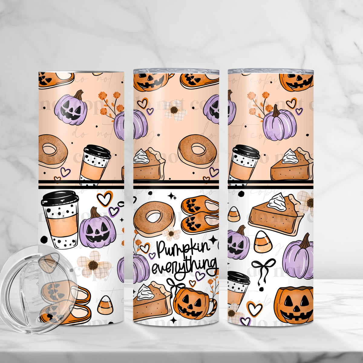Pumpkin Everything 20 Oz Tumbler Wrap