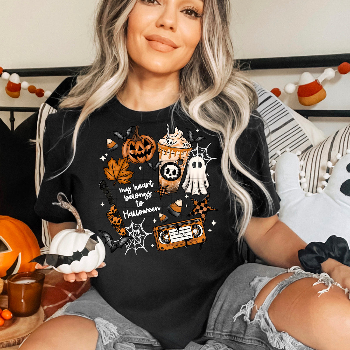 My Heart Belongs To Halloween PNG