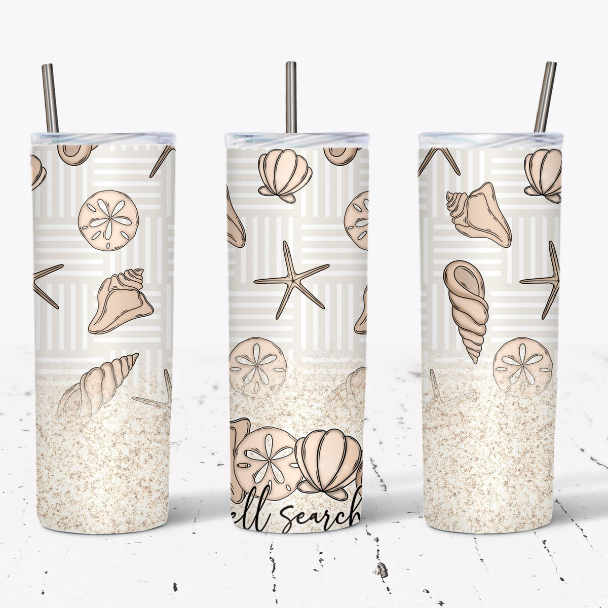 Shell Searchin' Tumbler Wrap