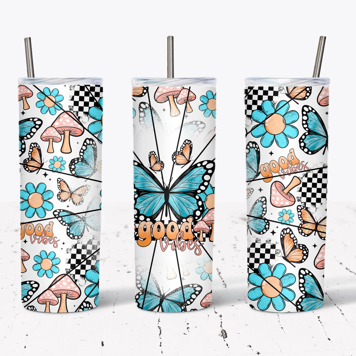 Good Vibes Tumbler Wrap