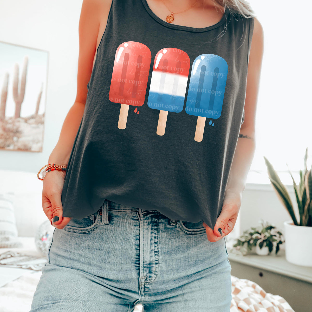 4th Of July Popsicles PNG