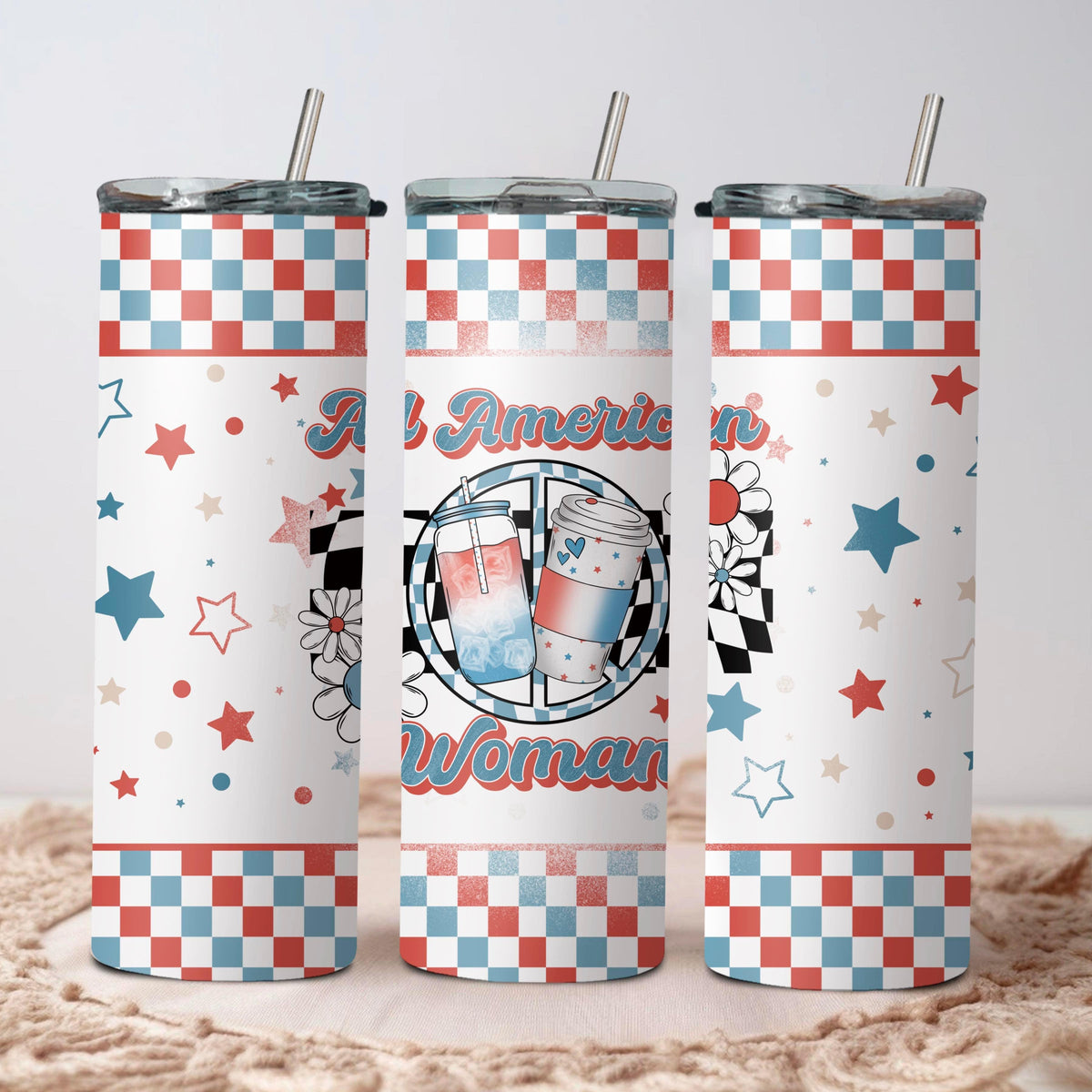 All American Woman Tumbler Wrap