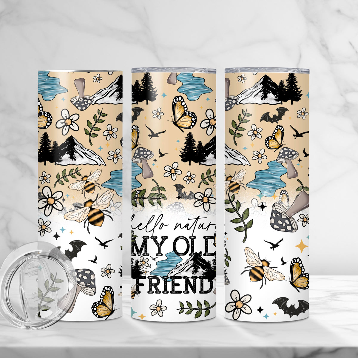 Nature My Old Friend Tumbler Wrap