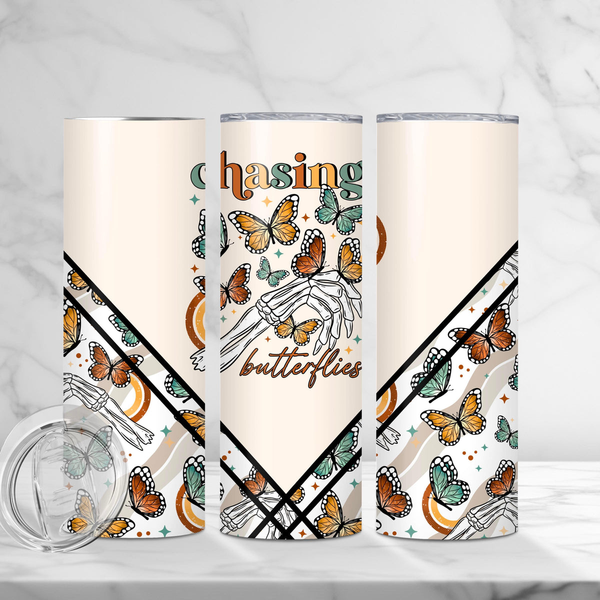 Chasing Butterflies Tumbler Wrap