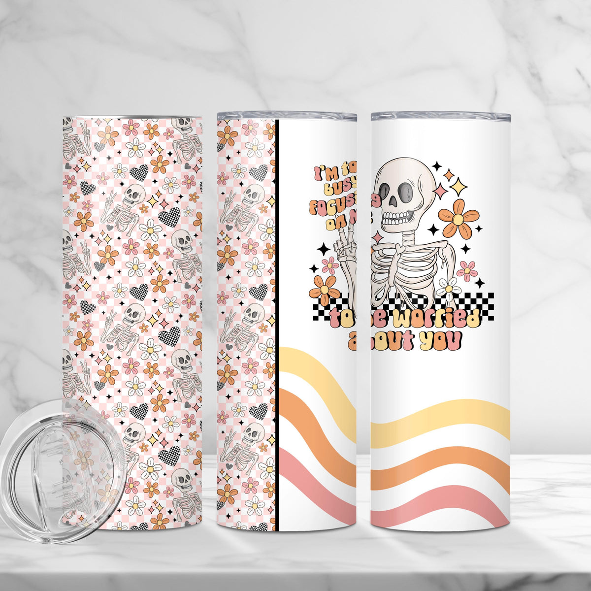 Focusing On Me Tumbler Wrap