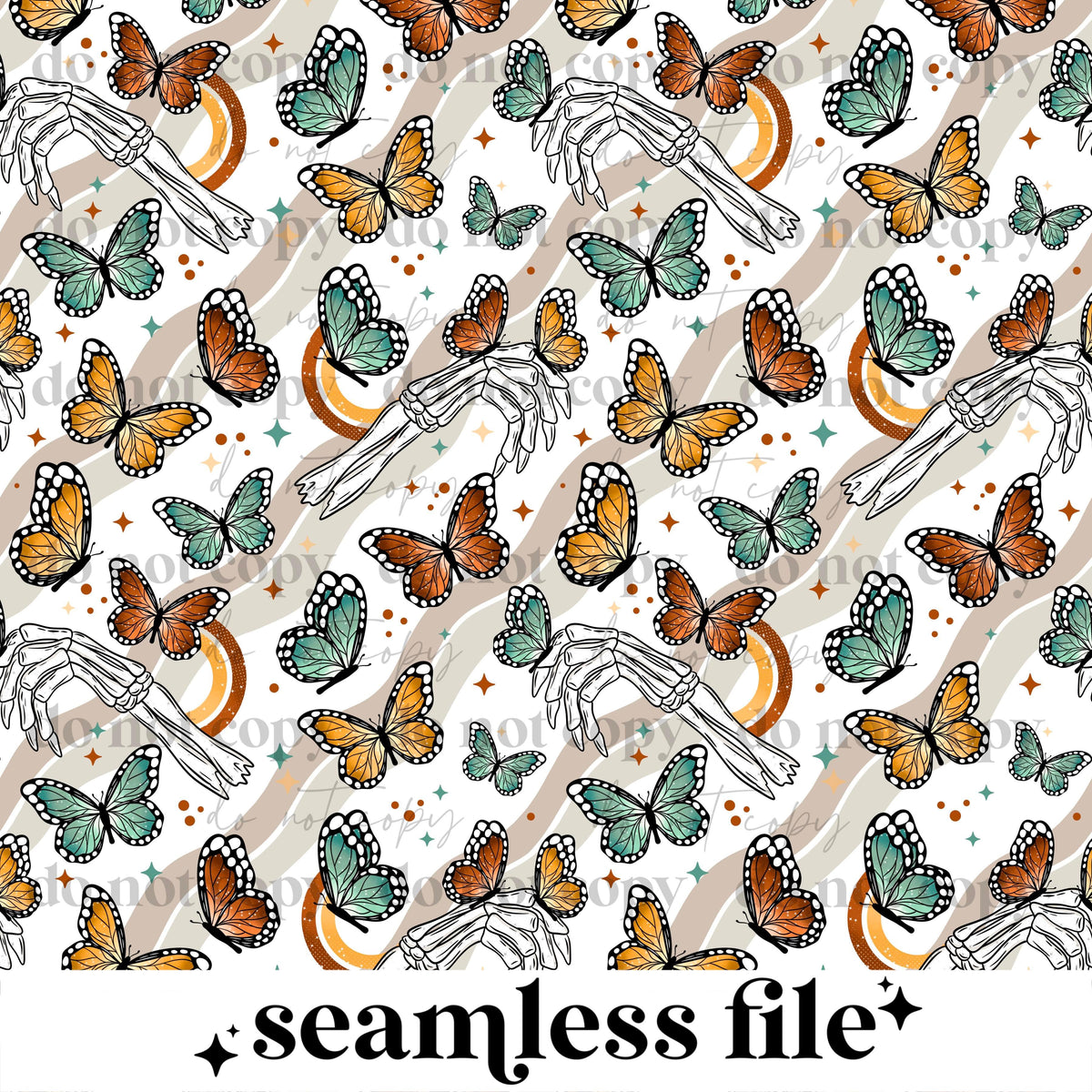 Chasing Butterflies Seamless