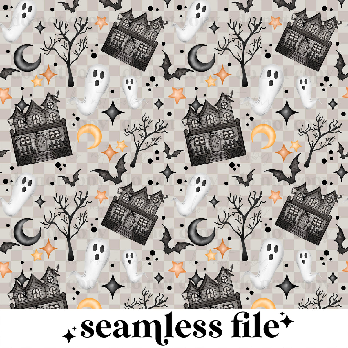 Everyday Is Halloween Seamless