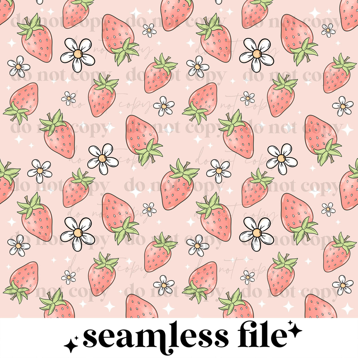 Strawberry Season Seamless