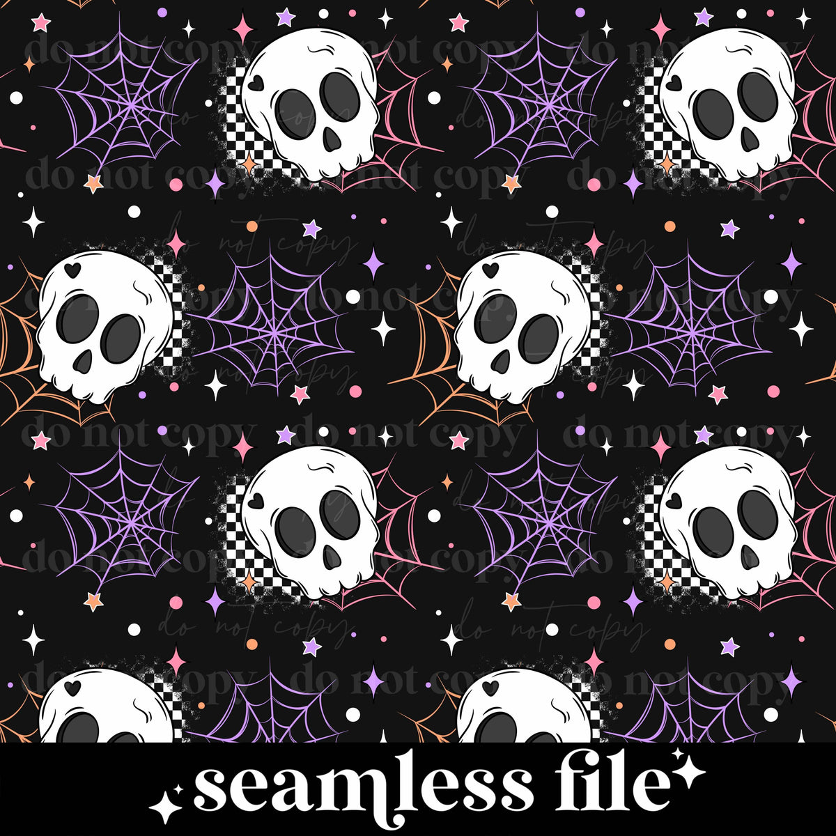 Skellie Web Seamless