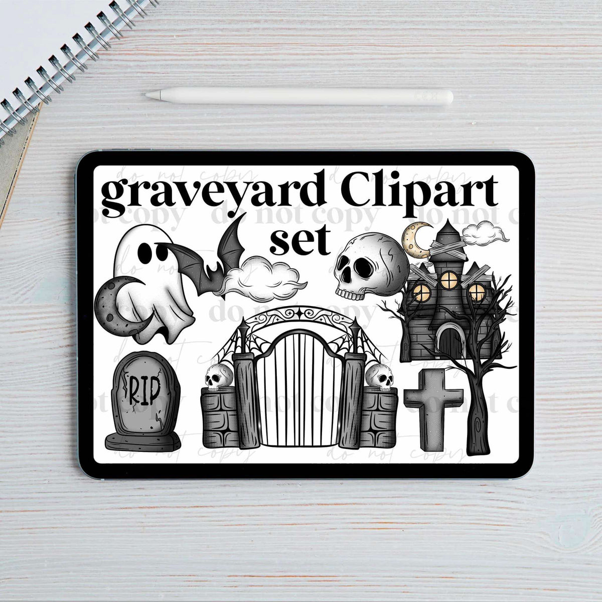 Graveyard clipart