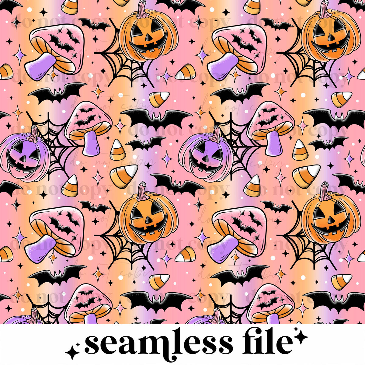 Spooky Things Seamless