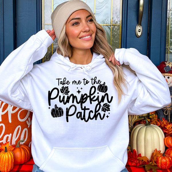 Take Me To The Pumpkin Patch Single Color PNG