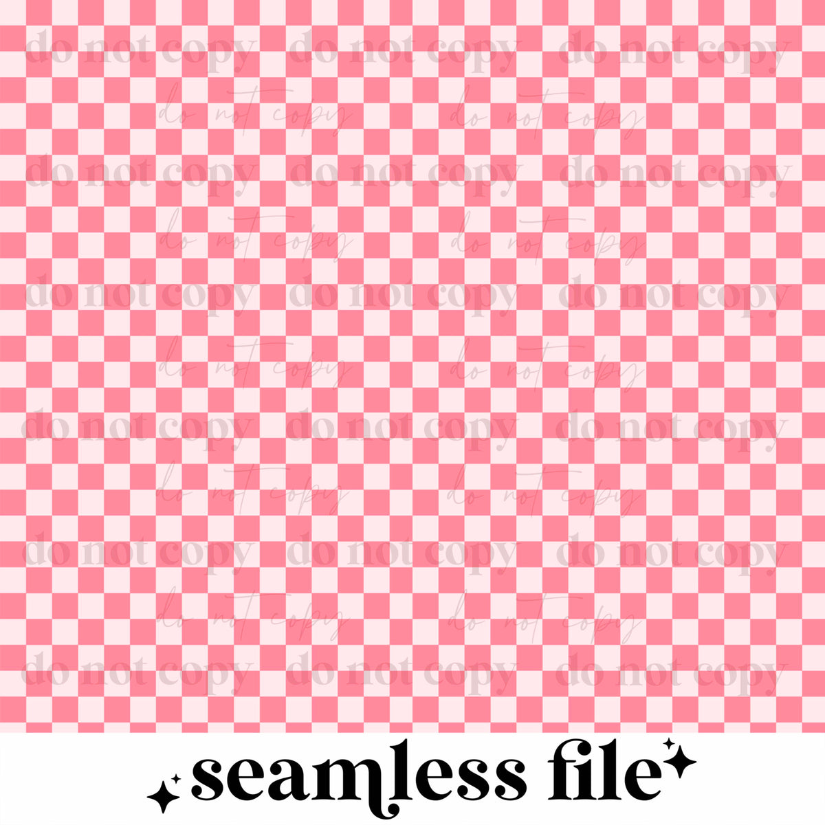 Valentine's Checkers Seamless