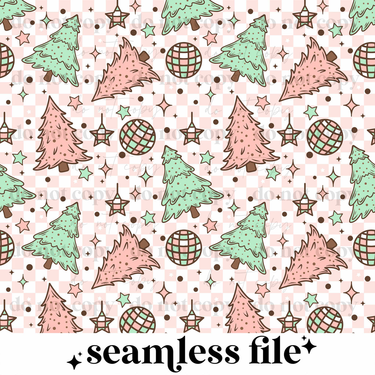 Christmas Vibes Seamless