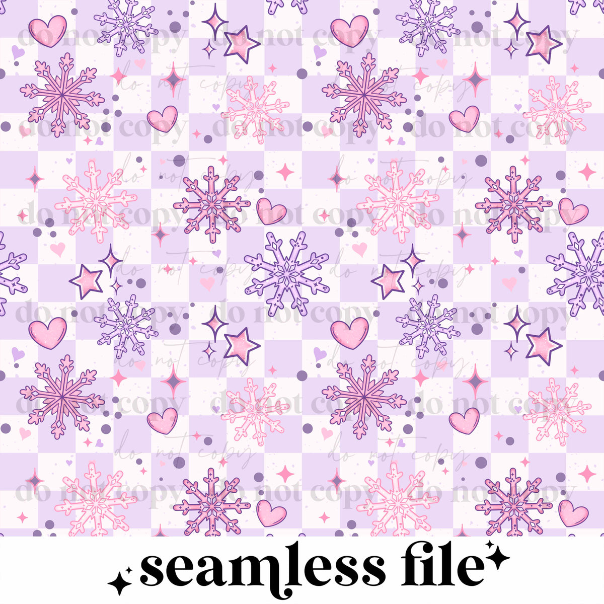 Freezin Season Snowflakes Seamless