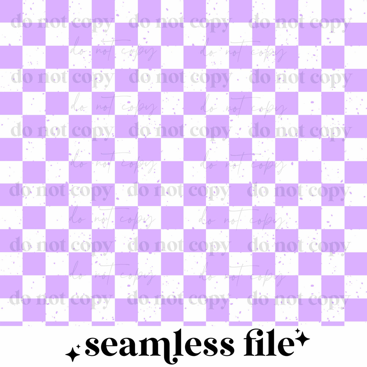 Purple Checker Seamless