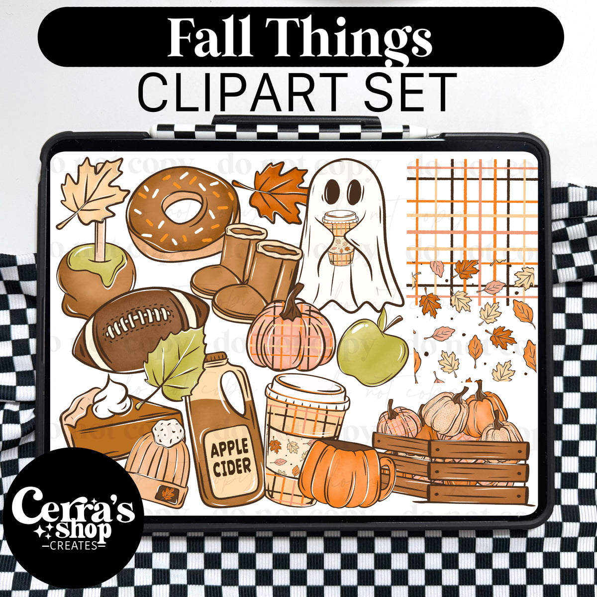 All The Fall Things Clipart Set