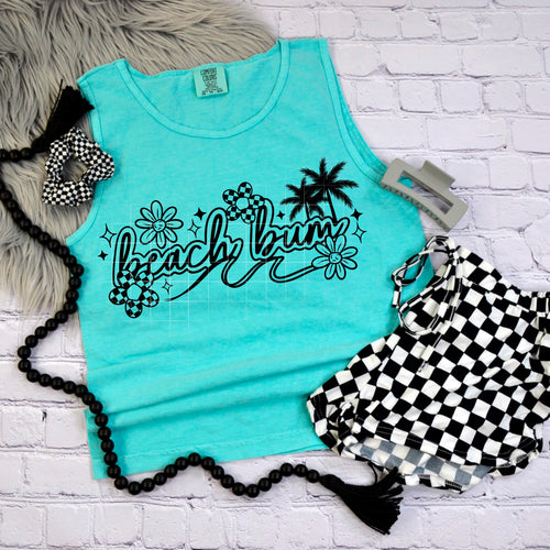 Beach Bum Single Color PNG