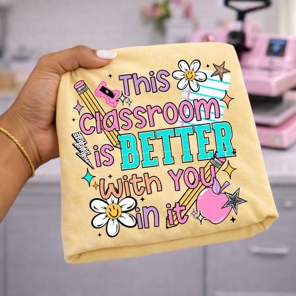 Reminder classroom better PNG (front + pocket)