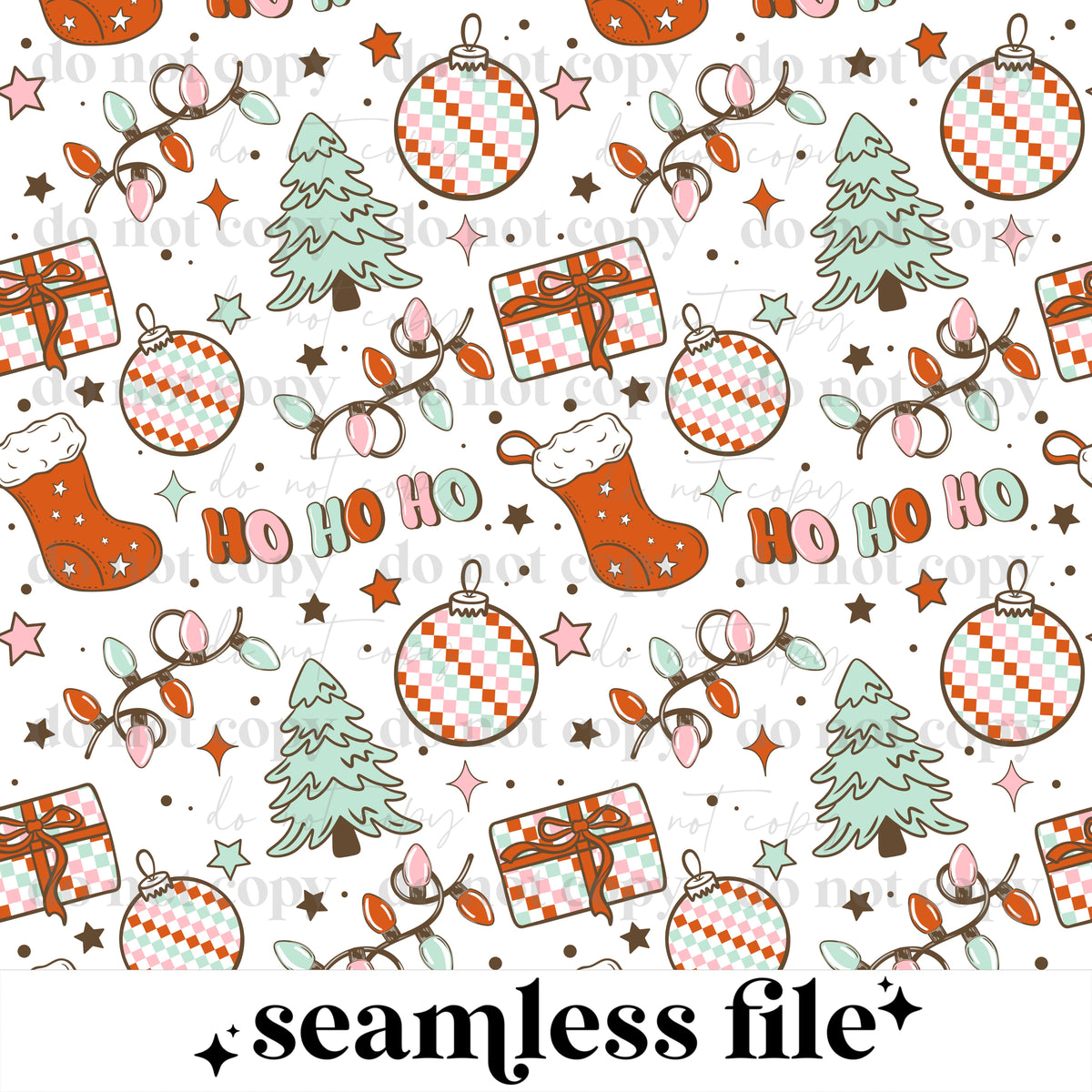 Ho Ho Ho Seamless