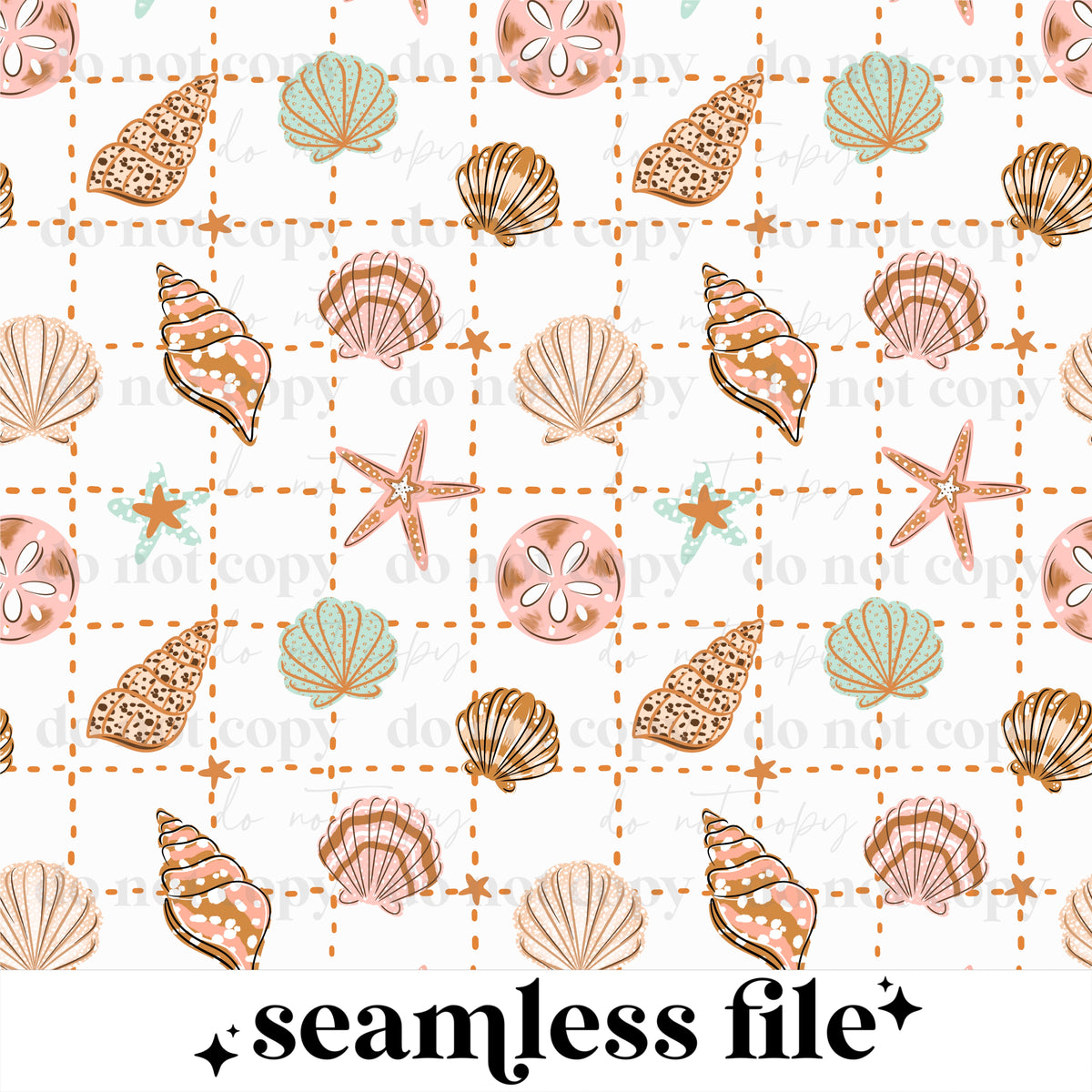 Sea Shell Seamless