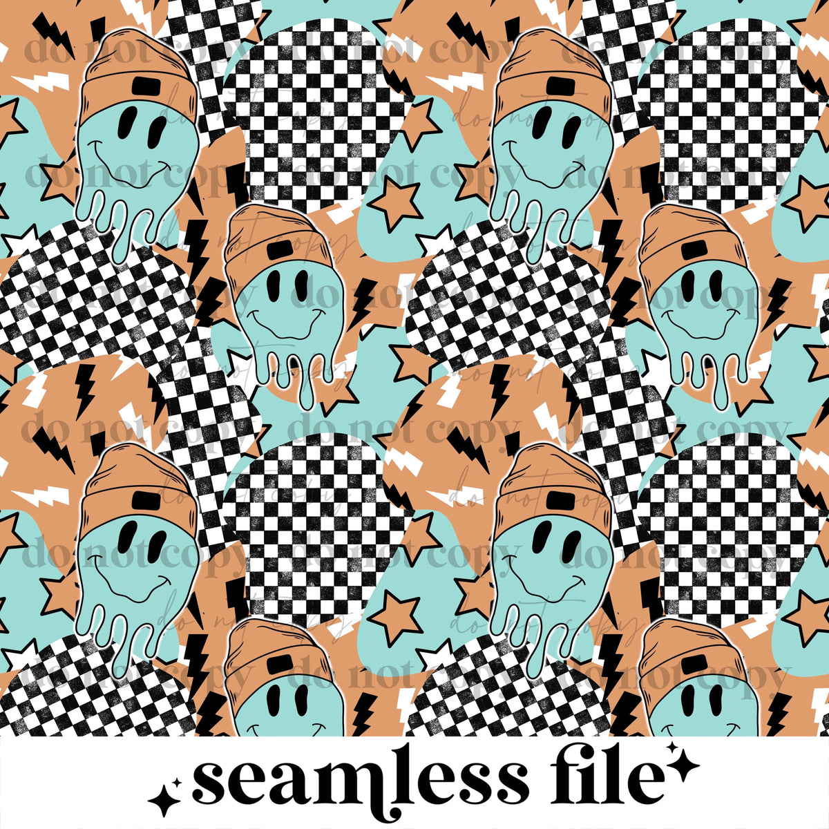 Checker Happy Seamless