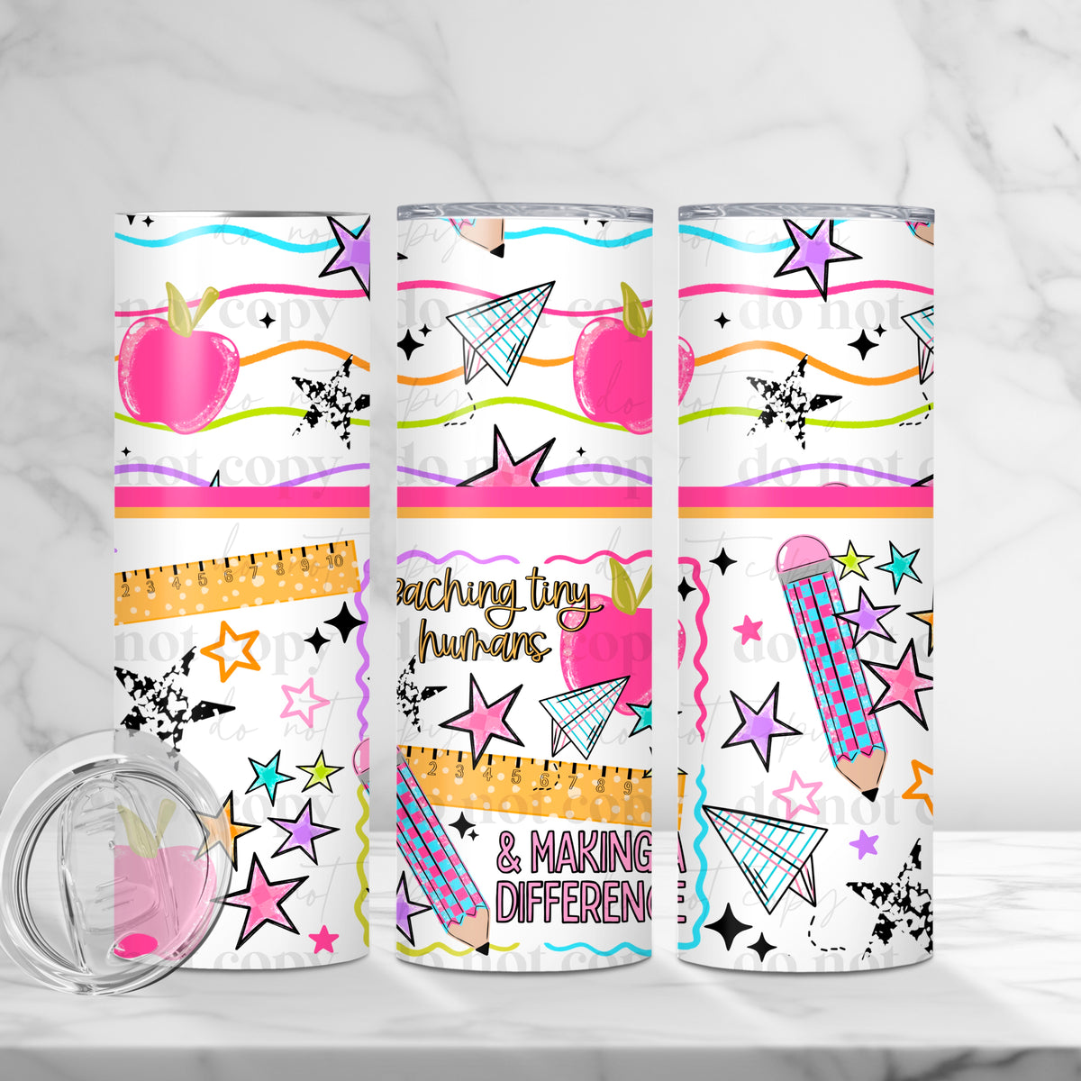 Teaching Tiny Humans Tumbler Wrap