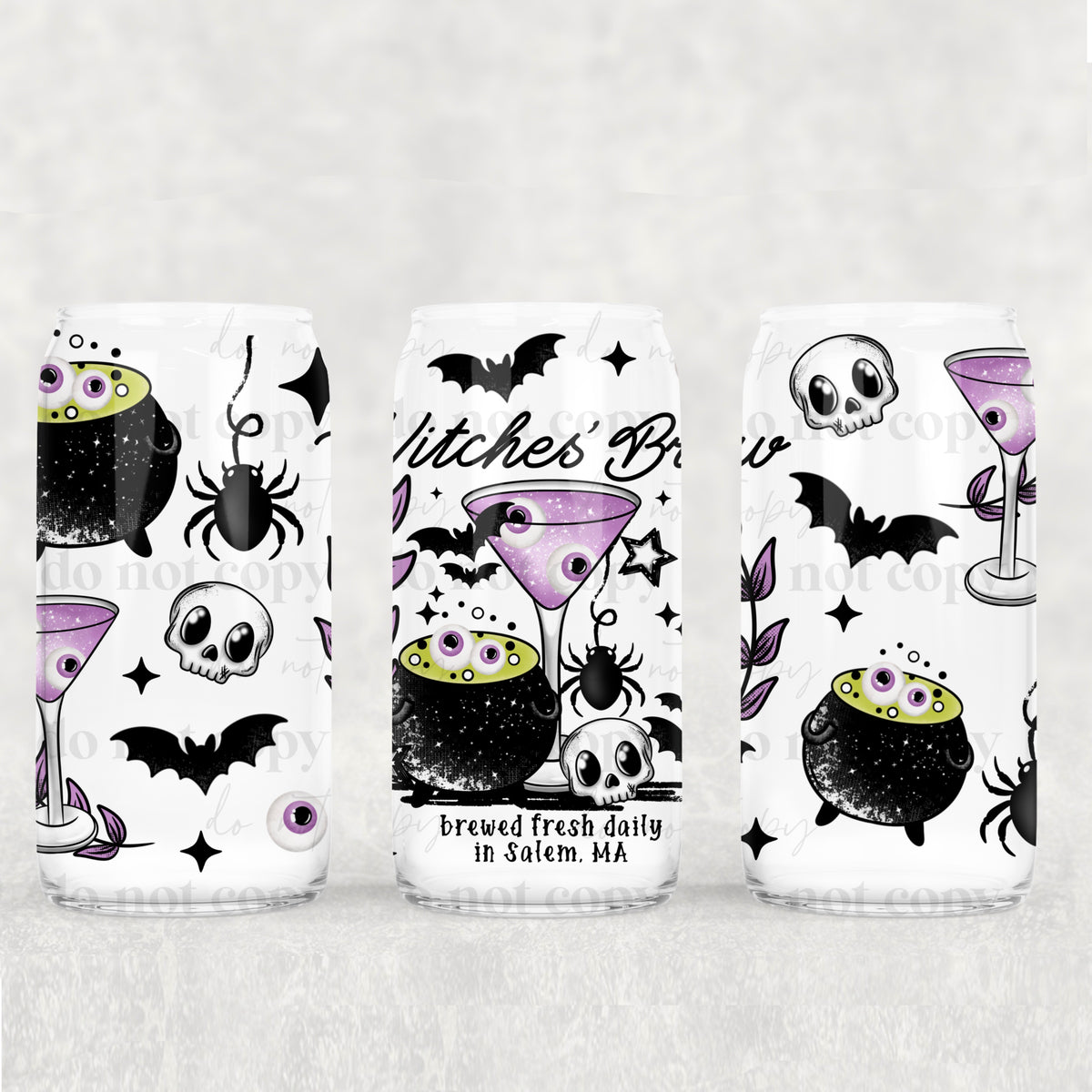 Witches Brew 16oz Glass Wrap
