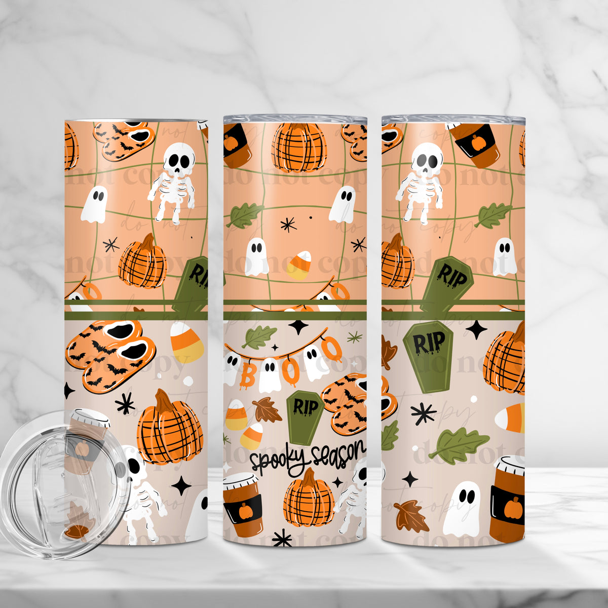 Spooky Season 20 Oz Tumbler Wrap