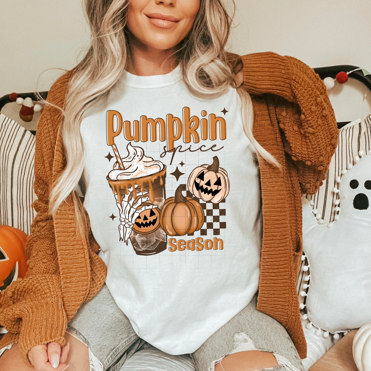 Pumpkin Spice Season PNG