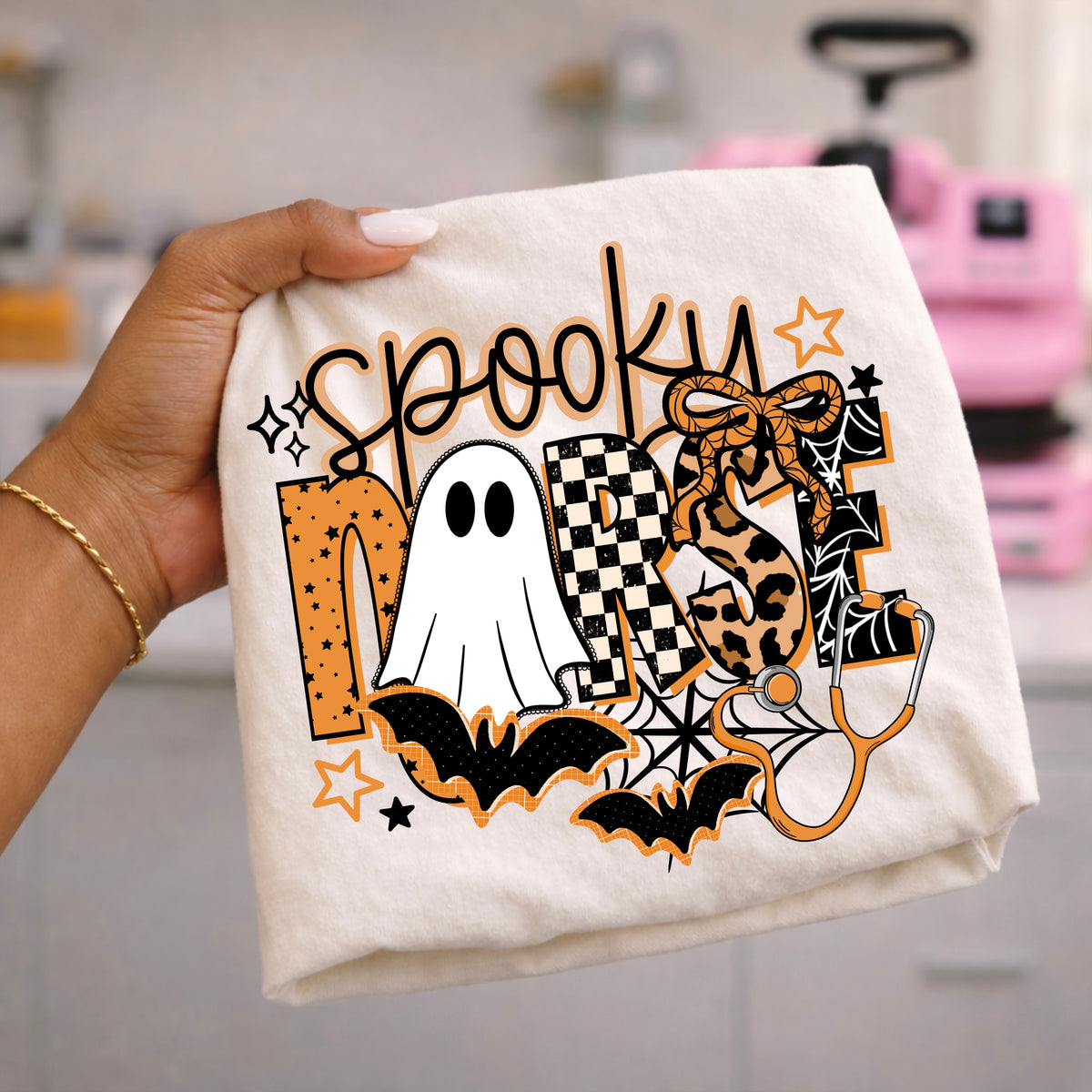 Spooky Nurse Ghost PNG