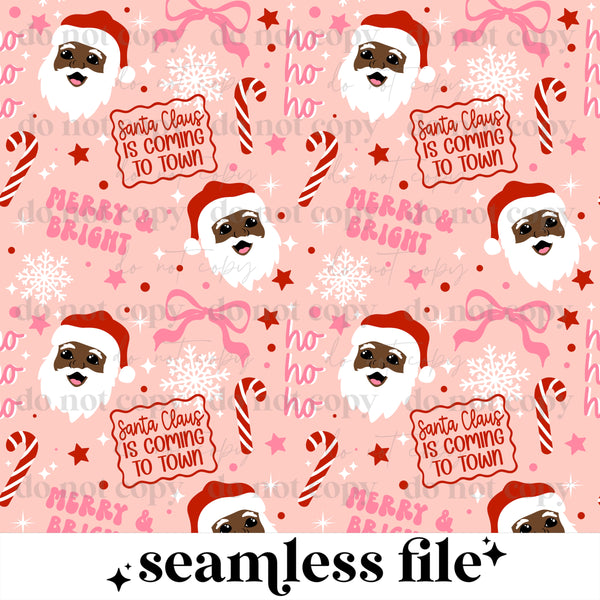 Santa Claus Seamless (2 skin tones)